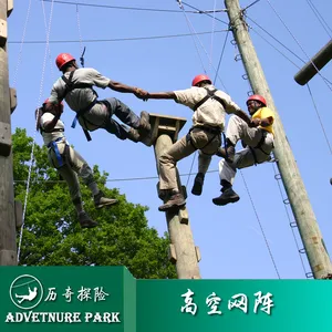 高空拓展网阵设备 青少年心理行为训练基地 历奇探险设备生产