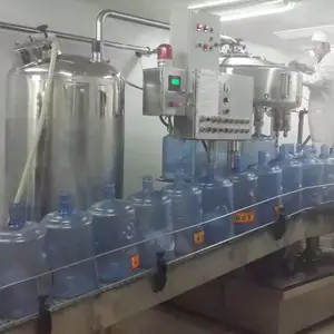 全自动大桶水设备 反渗透纯净水设备 桶装矿泉水生产线 不滴漏