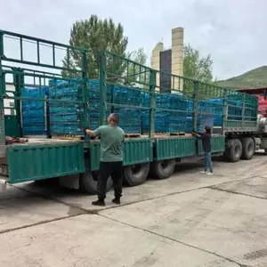 蒙古黑石材自然面马蹄石持续出货 工地第 12 车(Zui后一车)顺利发车
