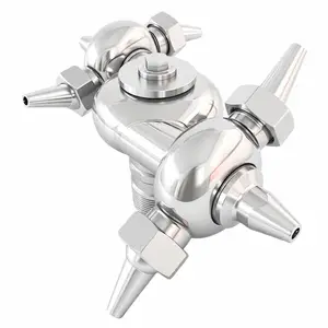 食品卫生级衬氟接头衬氟CAMLOCK D型不锈钢快装扣压管件