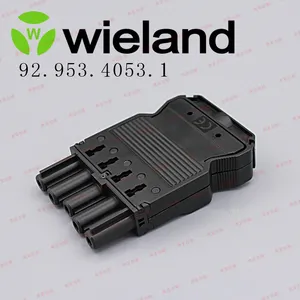代理Wieland 威琅 黑色GST18连接器 92.953.4053.1 原厂现货