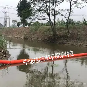 益泽直径60厘米电站闸口拦污浮筒 河道取水门拦渣浮排