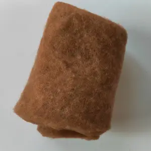 供应羊驼绒絮片纺纱质量好包邮