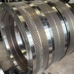 850型颗粒机模具 宇龙8代560不锈钢环模焊接压辊