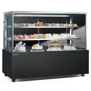 美厨商用蛋糕柜 SC-18-S工程B款直角蛋糕柜 烘焙店蛋糕保鲜柜