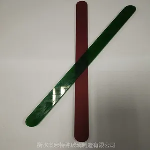 厂家供应红绿钢化玻璃条