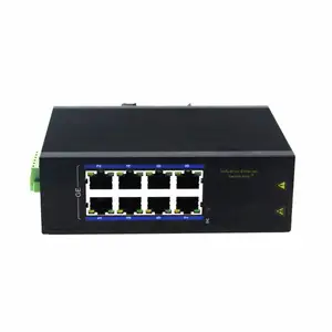 邦联通信 BL-GYJ1000M-8QC 千兆8口工业以太网交换机