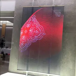 北极光科显可按需定制-led透明屏案例-山东led透明屏