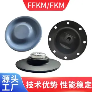 隔膜电磁阀膜片生产厂家 减压阀橡胶隔膜片 增强EPDM包布膜片工厂