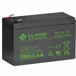 BB美美蓄电池HR-9-12阀控式铅酸电池12V9AH童车仪器仪表电池
