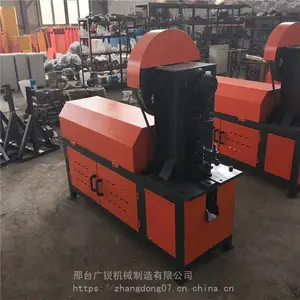广锐10型盘圆调直切断机直线度 无误差切断 自动钢筋调直机厂家电话