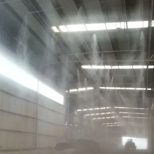 火车卸料口 焦化厂 堆料场,煤棚喷淋喷雾系统