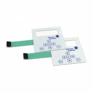 厂家生产体积小防水耐磨FPC带LED型薄膜开关按键控制面板免费送样