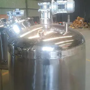 玉祥300L不锈钢搅拌罐 广泛应用于制药 精细化工 生物工程等行业
