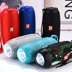 TG602LED手电筒迷你蓝牙音响户外实用防水双声道无线收音音箱