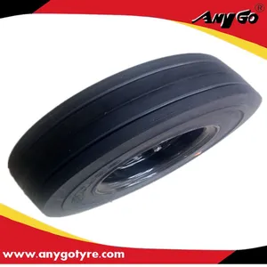 扫地车AnyGo环保胎环保实心轮胎4.00-8及配套轮辋