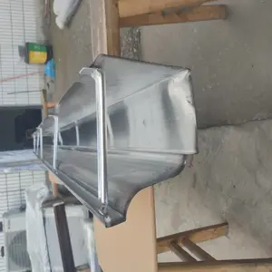铝合金天沟屋檐雨水槽成品天沟彩铝檐沟安装落水系统厂家