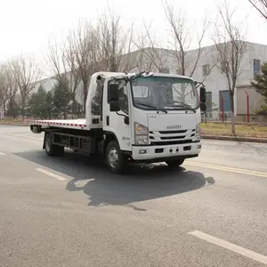 JZZ5101TQZ6型背托式平板清障车 平板车 平板拖车