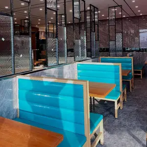 鑫兴餐饮家具 卡座沙发 金属卡座 靠墙组合沙发 定做