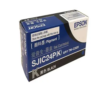 EPSON������TM-C3520ī��ά���з�ī�ֲ�ɫ��ǩ��ӡ��SJIC24P