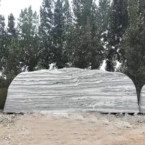 江西南昌雪浪石门牌石造型美观数量多 矿场直销1-20米长