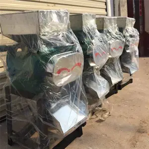 小型对辊花生破碎机 两相电家用玉米磕瓣机 燕麦大豆挤扁机
