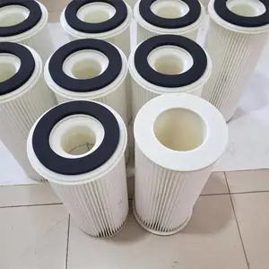安满能除尘器配套滤芯220*500/600防静电除尘滤芯 覆膜安满能滤筒