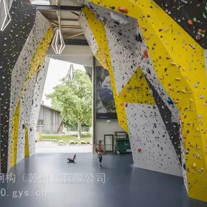 室内攀爬墙,户外大型比赛攀岩墙建造,批发供应XCP攀石人工抱石攀岩墙造价999元一平方,省钱