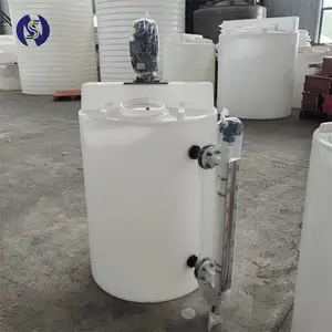 1000LPE加药箱工业专用水处理耐酸碱防腐 1吨搅拌塑料桶