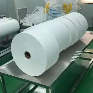 厂家直销PP材质熔喷布无纺布 口罩材料熔喷布95+ 一次性口罩滤材