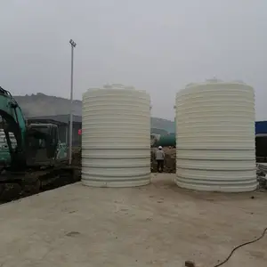 30吨塑料水箱 化工废液处理加药罐 滚塑一体成型 PE聚乙烯材质 30立方PAC储罐