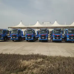 低平板车拖车 重汽豪沃国六单桥潍柴220马力平板运输车 可拉20吨以内挖机拖运