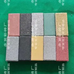 荷兰砖 舒布洛克砖 路面透水砖 草坪砖 永发彩砖 仿石材PC砖 植草砖 井字砖 八字砖 六角砖