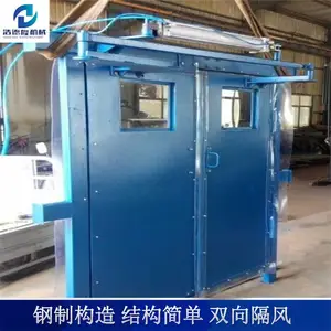 矿用自动风门 SWM型 煤矿用无压平衡风门装置 井下联络巷安全门