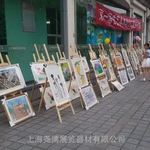 木质画架出租,儿童画架租赁,上海优质松木三角架