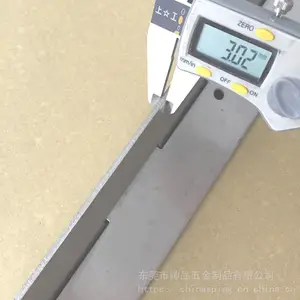 加工不锈钢316长合页厂家定制3.0厚1.5寸长排铰链 非标钢琴柜门铰