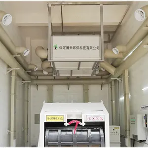 生活垃圾、厨余垃圾、污水、渗滤液、堆肥发酵场所使用的废气处理除臭系统由保定博天环保提供