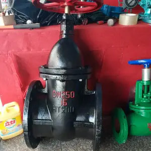 Z41X-16Q DN450污水管道用水低压闸阀 铸铁国标手动闸阀 结构图