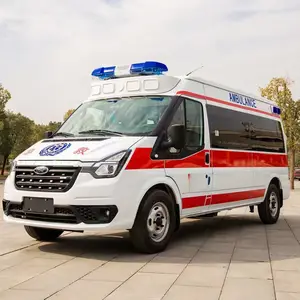 福特长轴高顶新世代v348监护型救护车厂家出售全品质优