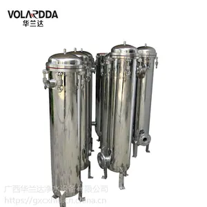 广西袋式过滤器，各种滤花生油杂质非标袋式过滤找华兰达微孔袋过滤器