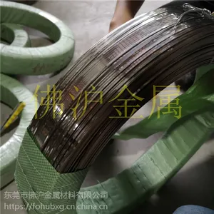 304不锈钢扁线 高弹性扁线折弯不裂