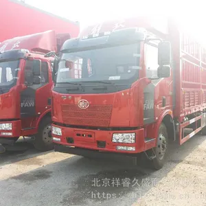北京一汽解放J6L国五二 6.8米 4X2 180马力质惠版货车高栏厢车专卖