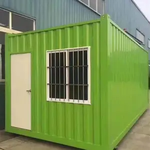集装箱涂鸦商铺 山东商业街网红箱房 万隆 彩色瓦楞箱 可定制