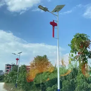 厂家直销湖南株洲/醴陵/炎陵新农村建设6米80W太阳能路灯可咨询亮美照明