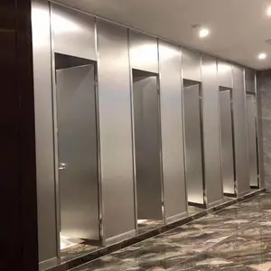 大型商场卫生间隔断 洗手间间隔 不锈钢蜂窝板