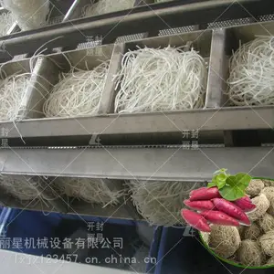 丽星团状粉丝加工设备制作圈圈粉出机 麻辣粉丝机省人工