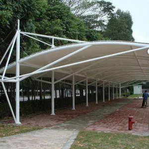 停车场钢膜结构停车安装 来电咨询 台州永信膜结构工程供应