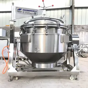 牛板筋高温高压蒸煮锅 粽子高压蒸煮锅 流油鸭蛋不锈钢高压锅 友福机械