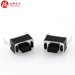 TS-KG01 3*6*4.3/5.0正按两脚直插件轻触开关 汉博 HANBO