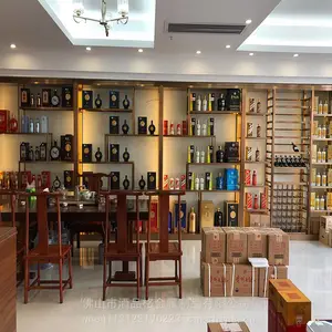 轻奢不锈钢酒柜恒温酒柜别墅酒窖家用酒庄会所商用酒柜酒架定制
